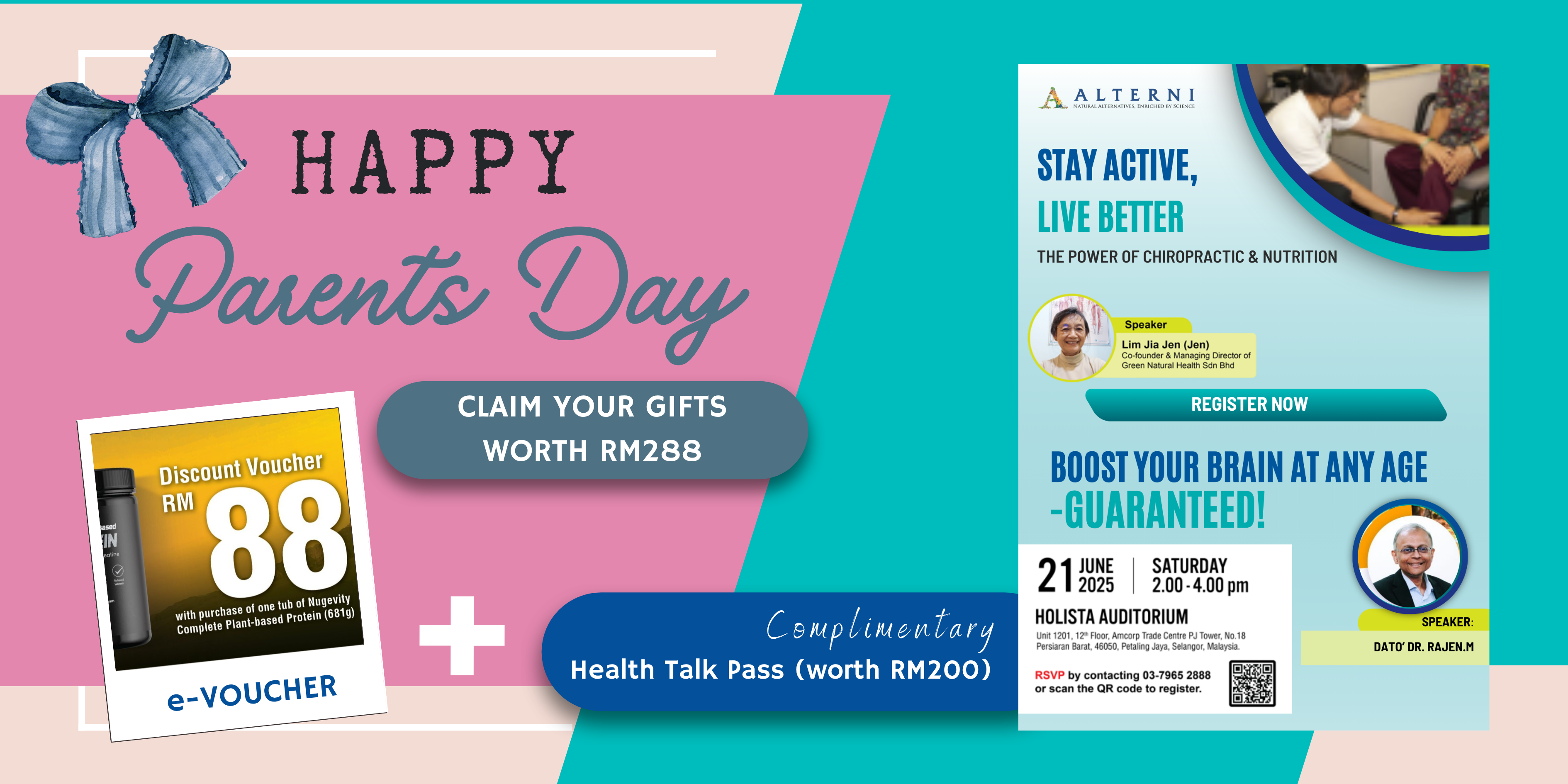 Parent's Day Banner